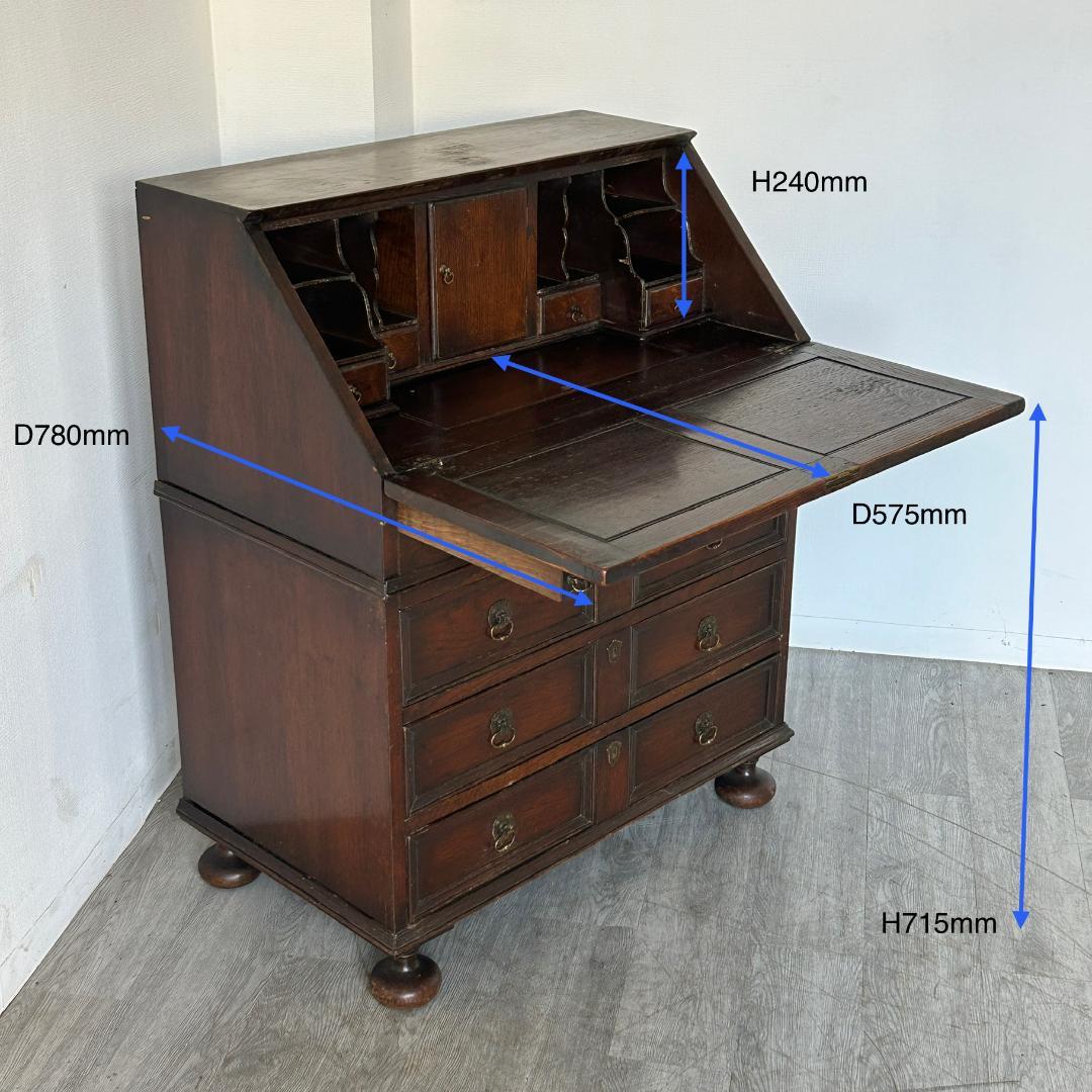 イギリス アンティーク家具 ライティングビューロ 1930年頃 827A