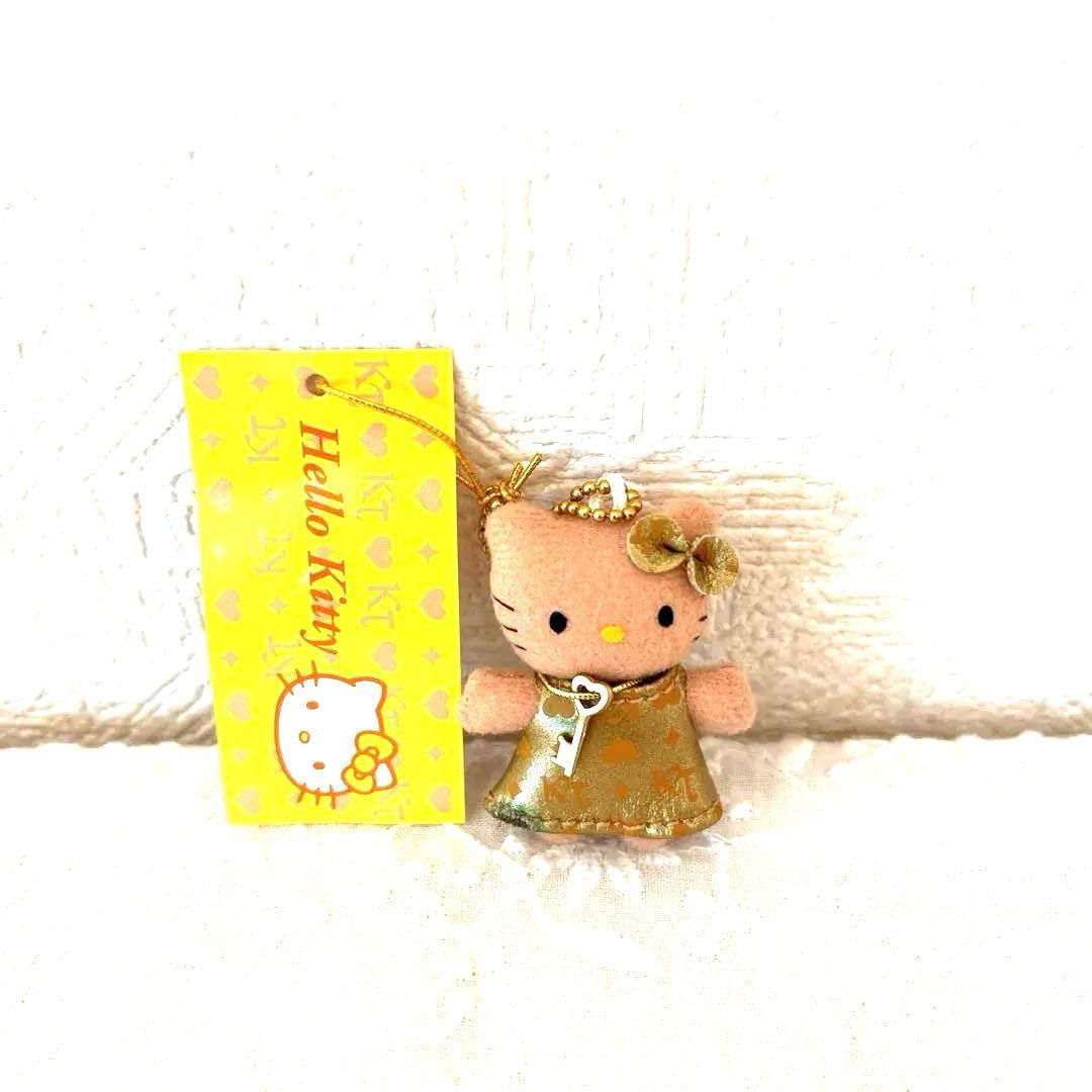 レア‼️日焼けハローキティ ぬいぐるみ ベージュゴールド