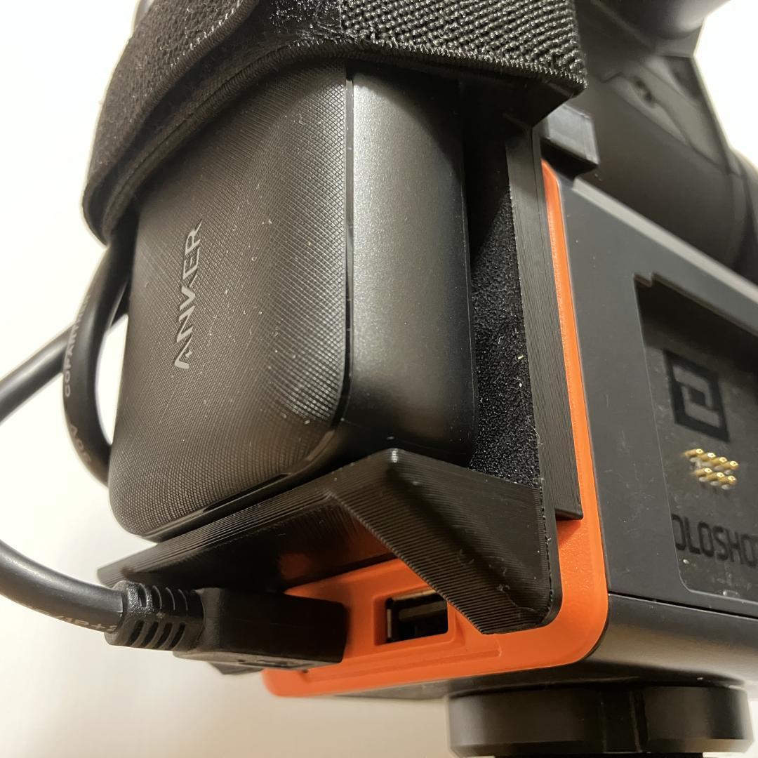 長時間撮影可能 ソロショット3 3+モバイルバッテリーホルダー(バッテリ付属)