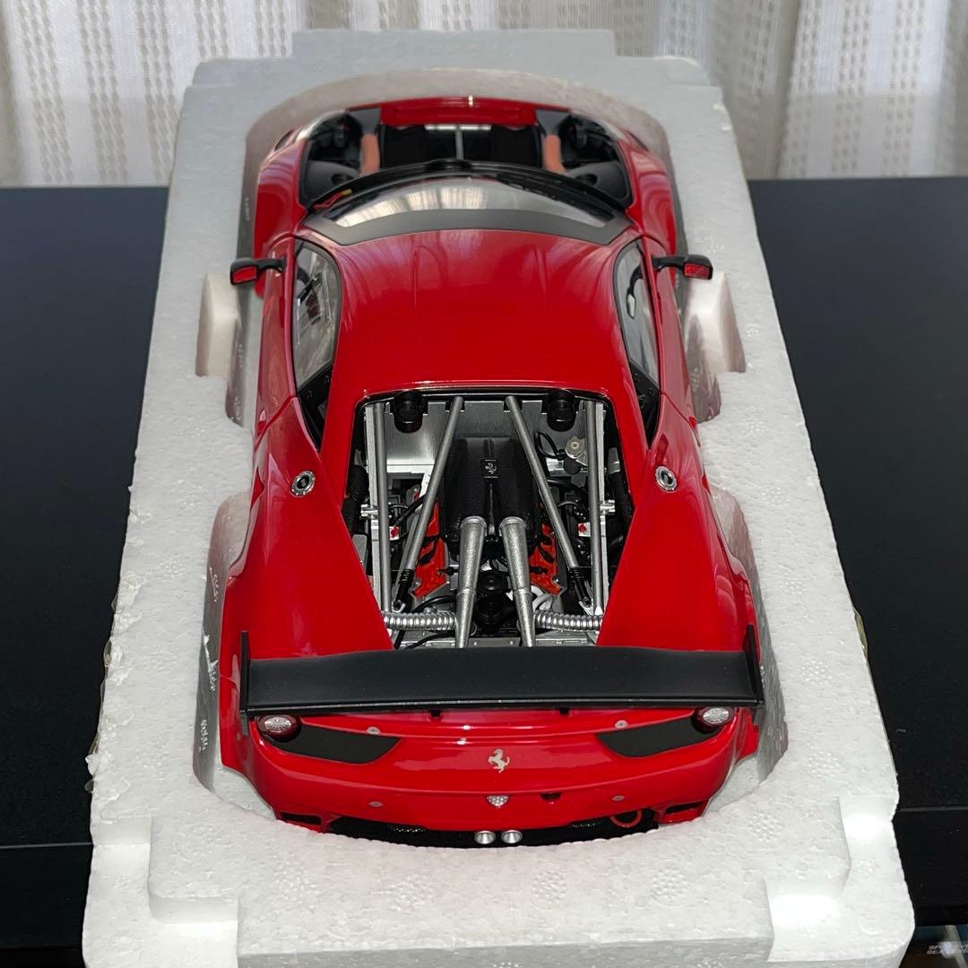 入手困難，ホットウィール，1/18フェラーリ458ITALIA GT2