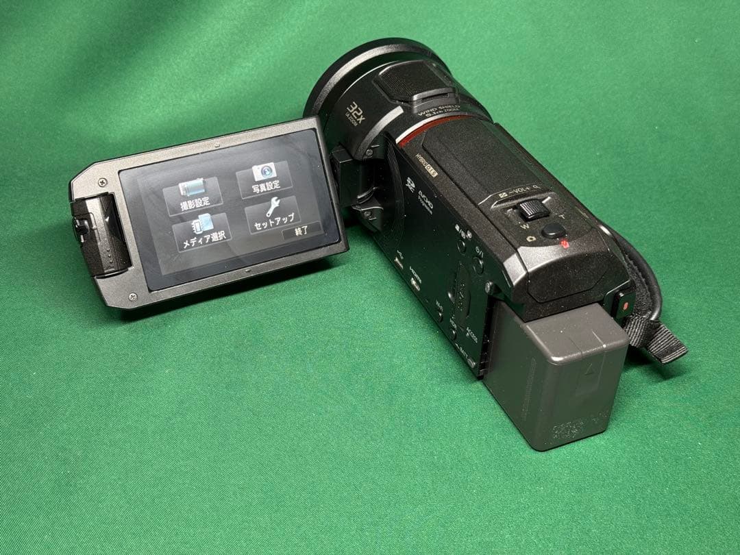 Panasonic 4K ビデオカメラ 32倍ズームWX1M-K