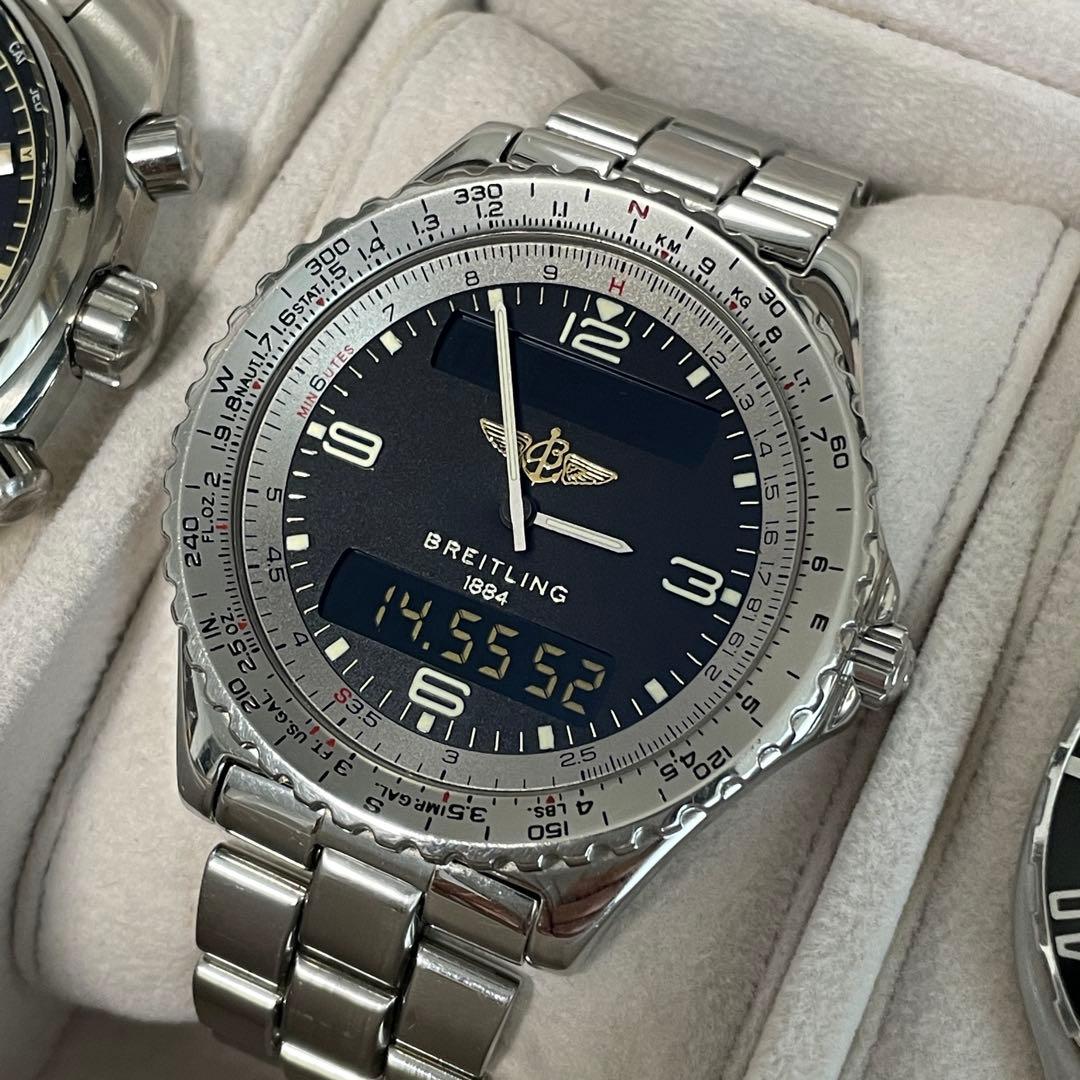 激レア 90年代ヴィンテージ BREITLING クロノスペース