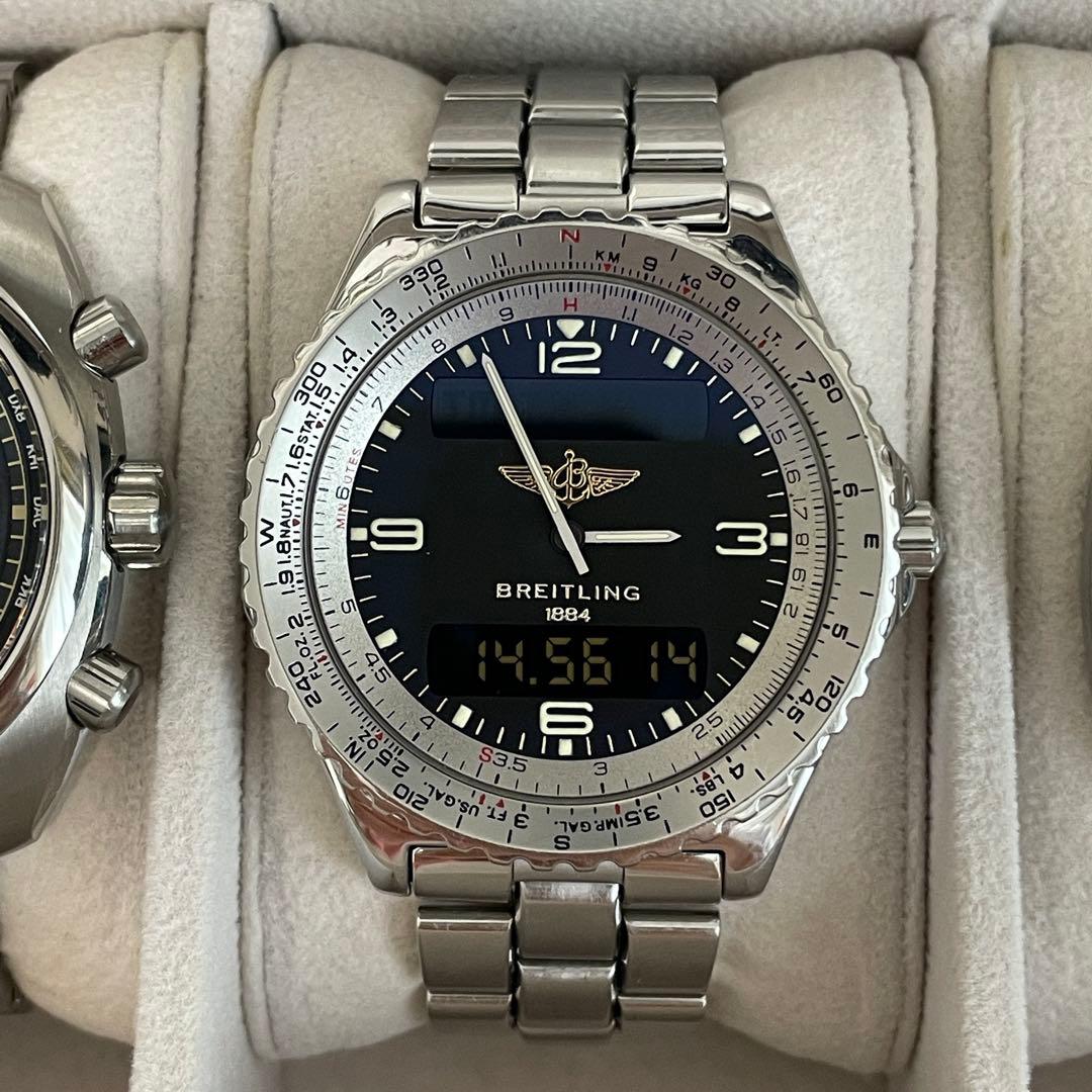 激レア 90年代ヴィンテージ BREITLING クロノスペース