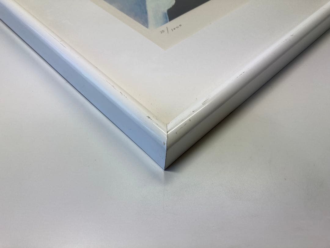 灘本唯人 バラの髪飾り シルクスクリーン リトグラフ 版画