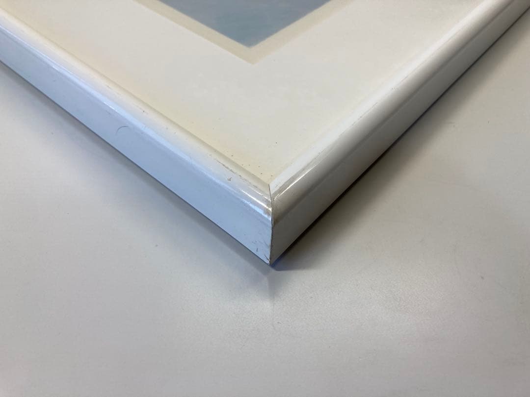 灘本唯人 バラの髪飾り シルクスクリーン リトグラフ 版画