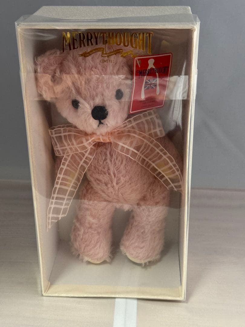 メリーソート 限定テディベア ピンク 2006年記念モデル 世界300体限定