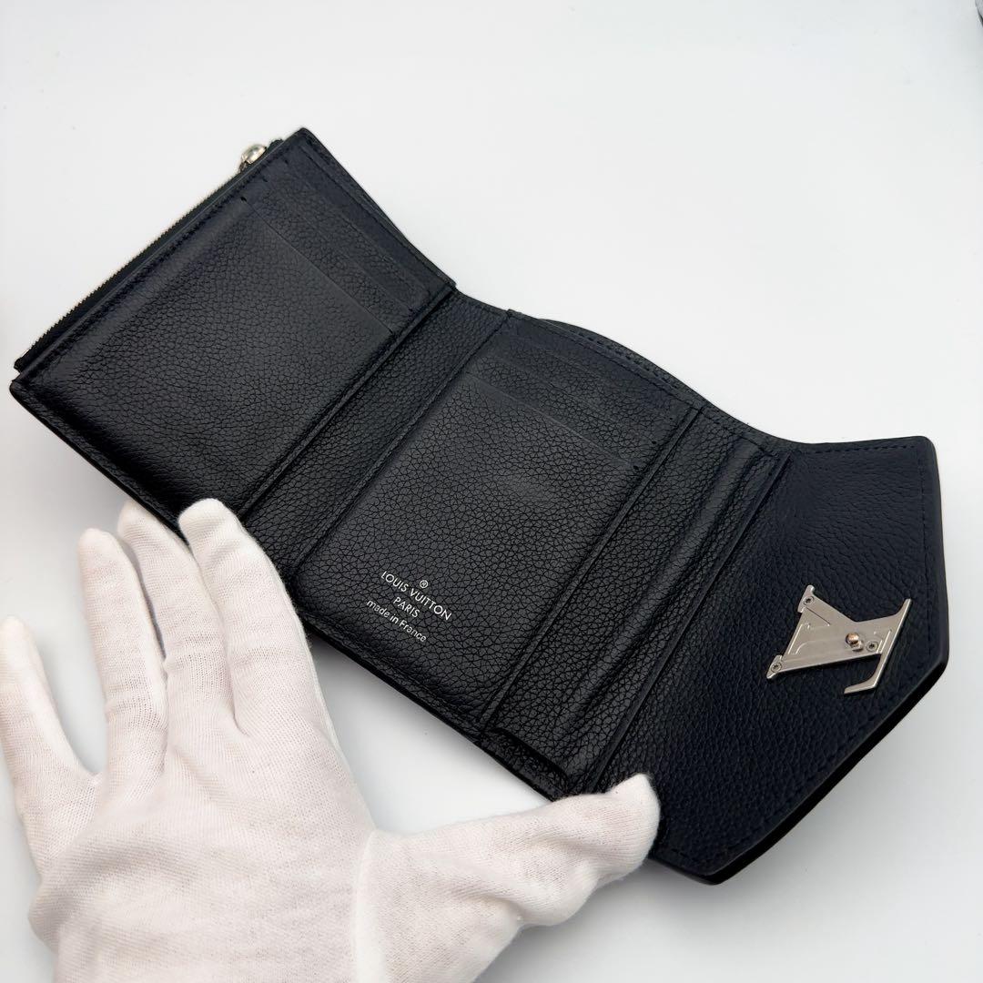 ぶらっとルイヴィトン ポルトフォイユ マイロックミー コンパクト 黒