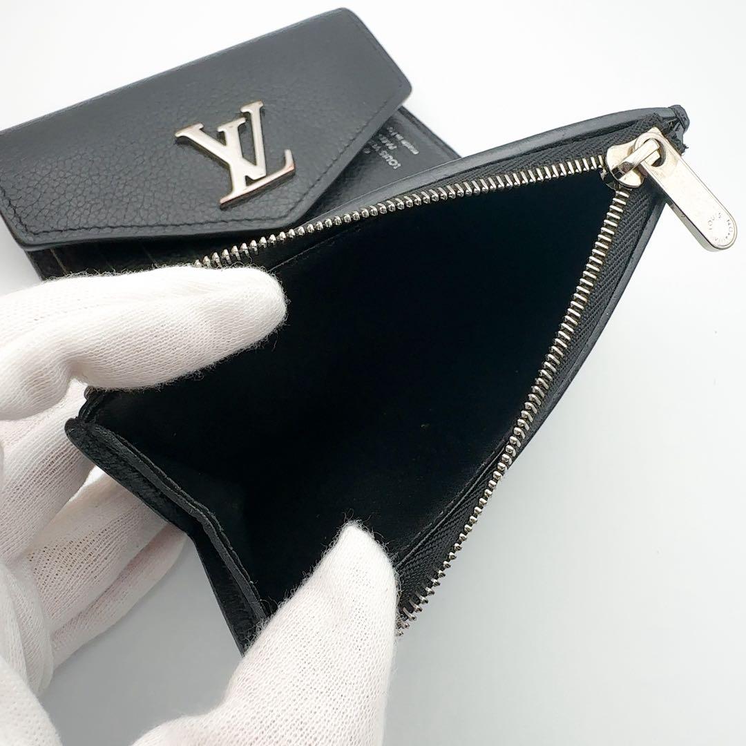 ぶらっとルイヴィトン ポルトフォイユ マイロックミー コンパクト 黒