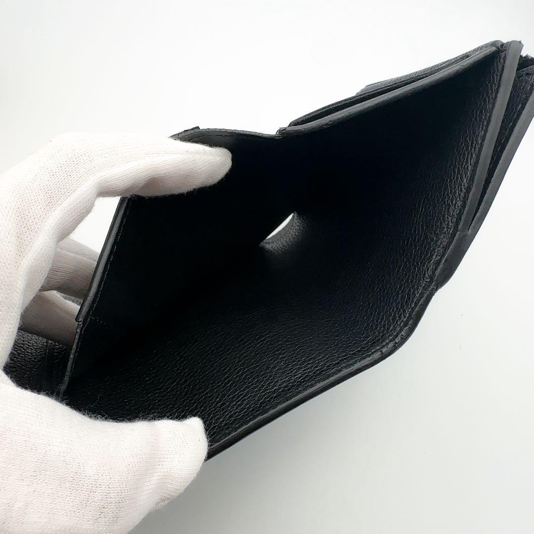 ぶらっとルイヴィトン ポルトフォイユ マイロックミー コンパクト 黒