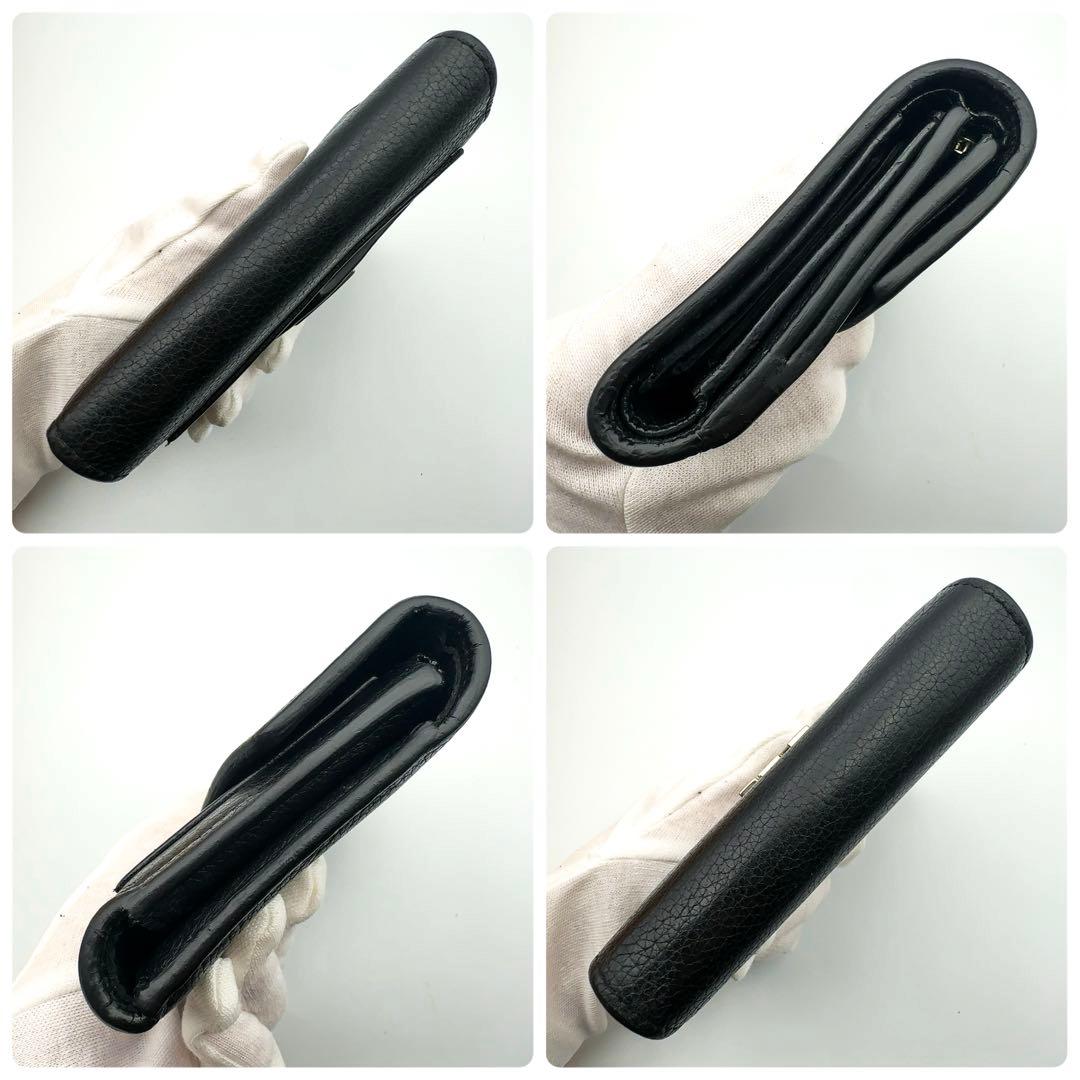 ぶらっとルイヴィトン ポルトフォイユ マイロックミー コンパクト 黒