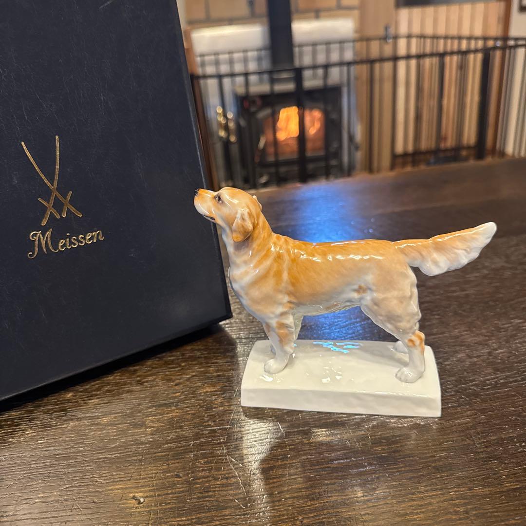 マイセンフィギュリン　レトリーバー