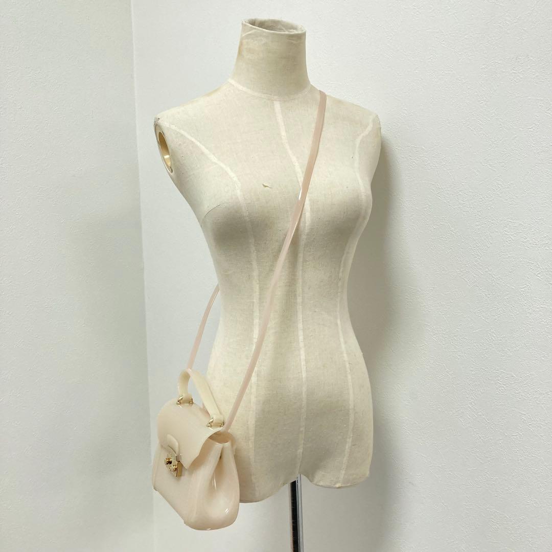 FURLA フルラ 2wayバッグ ミニバッグ キャンディバッグ ベージュ系