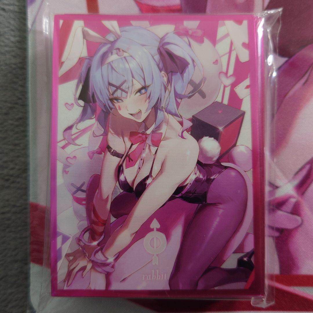 α1 初音ミク バニー&ラビットホール スリーブ&プレイマット
