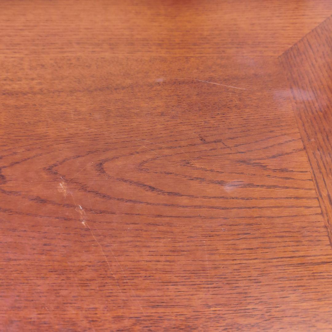 猫足 木製正方形こたつ ブラウン