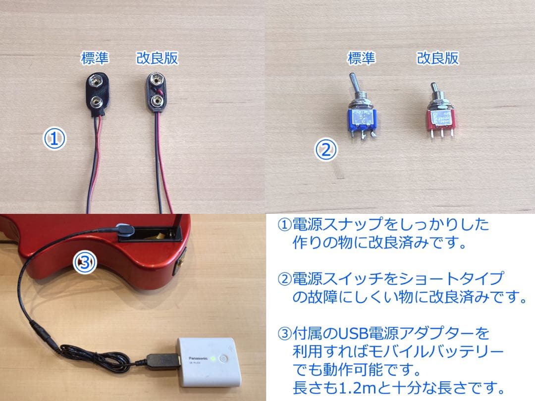 ほぼ新品FERNANDES ZO-3 白 フェルナンデス ZO-3C
