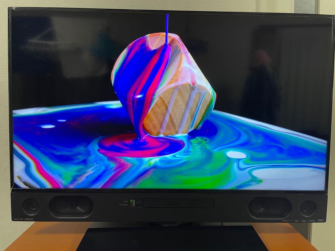 【美品】三菱 40型　4Ｋ液晶テレビ 2TB HDD内蔵、BDレコーダー