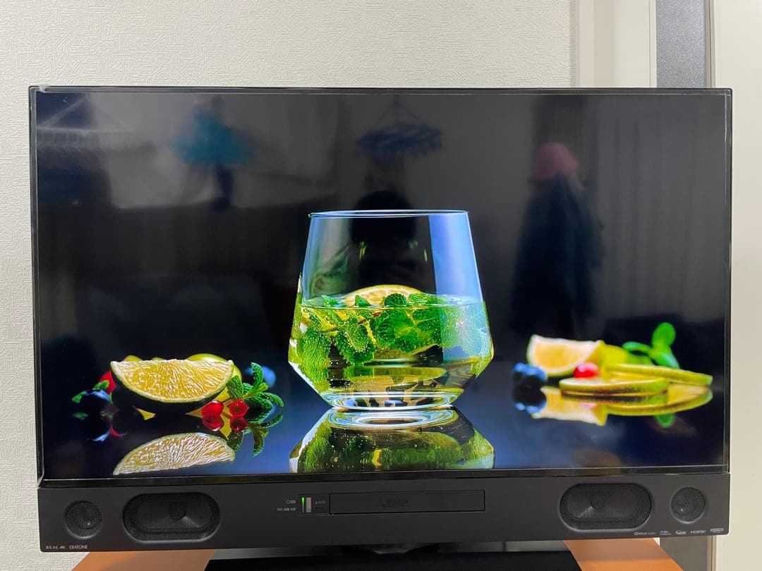 【美品】三菱 40型　4Ｋ液晶テレビ 2TB HDD内蔵、BDレコーダー