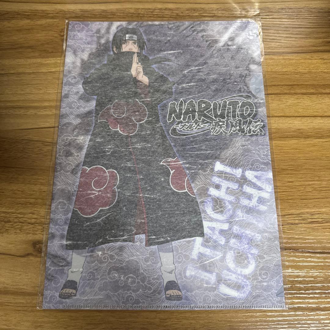NARUTO ナルト疾風伝 文教堂アニメガ限定 和紙クリアファイル コンプセット