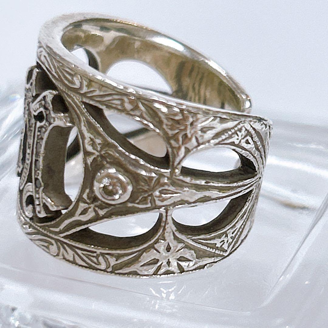 レア✨ローリーロドキン✨指輪 イニシャルリング ＳＶ９２５ 箱付き