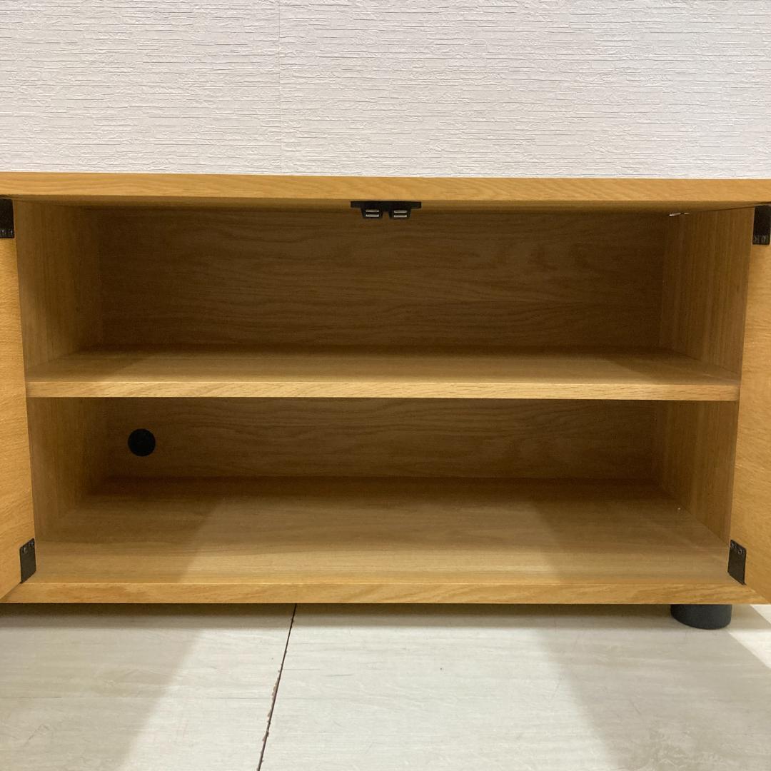 無印良品　スタッキングキャビネット オーク材 テレビ台　ローボード　テレビボード