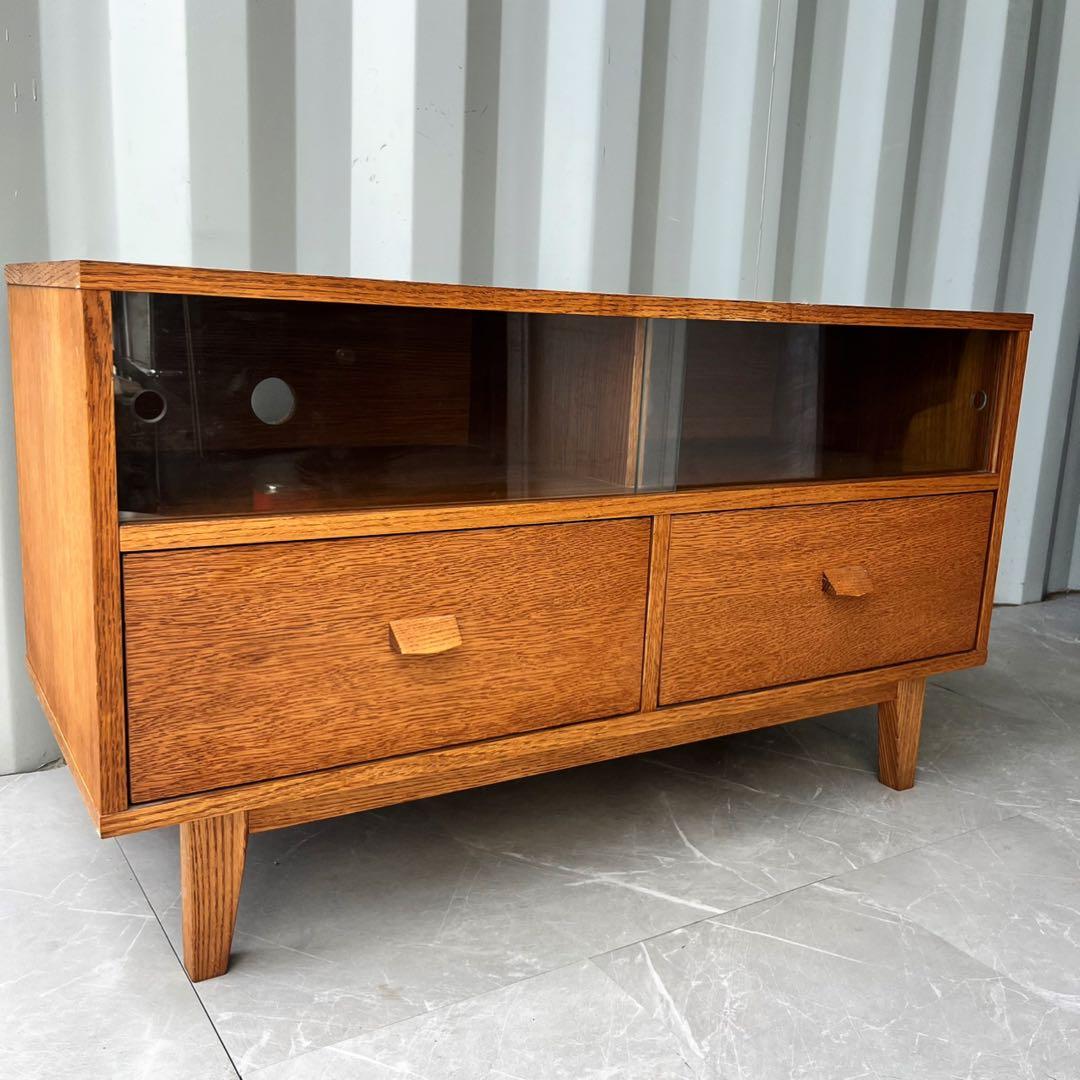 取付無料！ウニコ  クルト 北欧風天然木ナチュラルテレビボード TV台✨