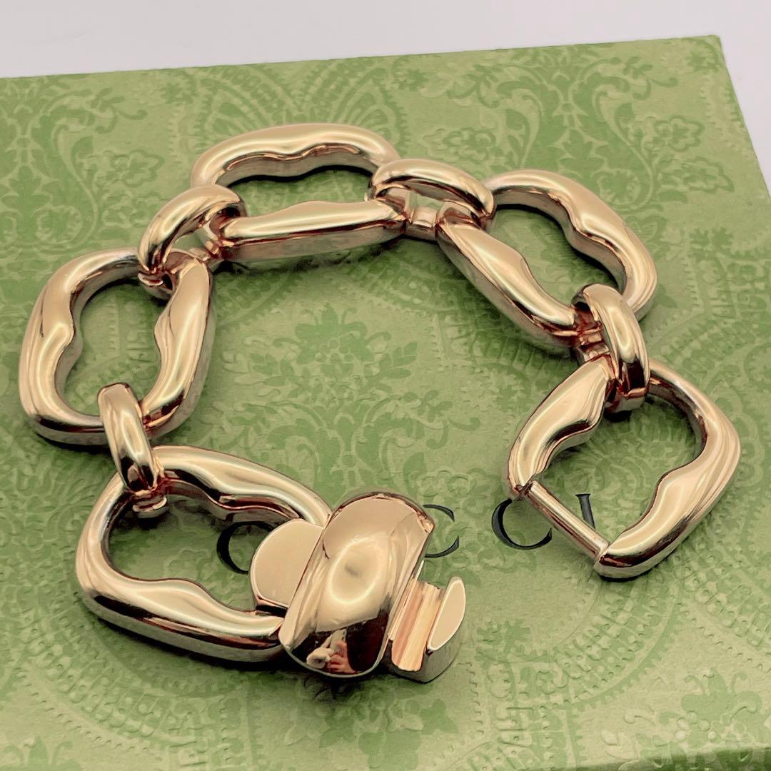 GUCCI ブレスレット　トムフォード期　ゴールド　ヴィンテージ　'91