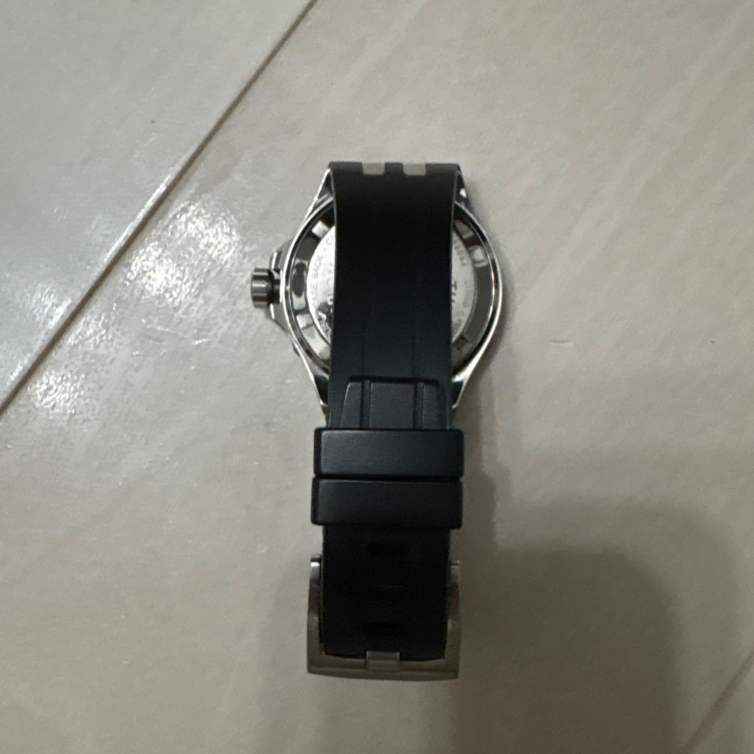 EDOX Delphin 青 ラバーベルト 時計