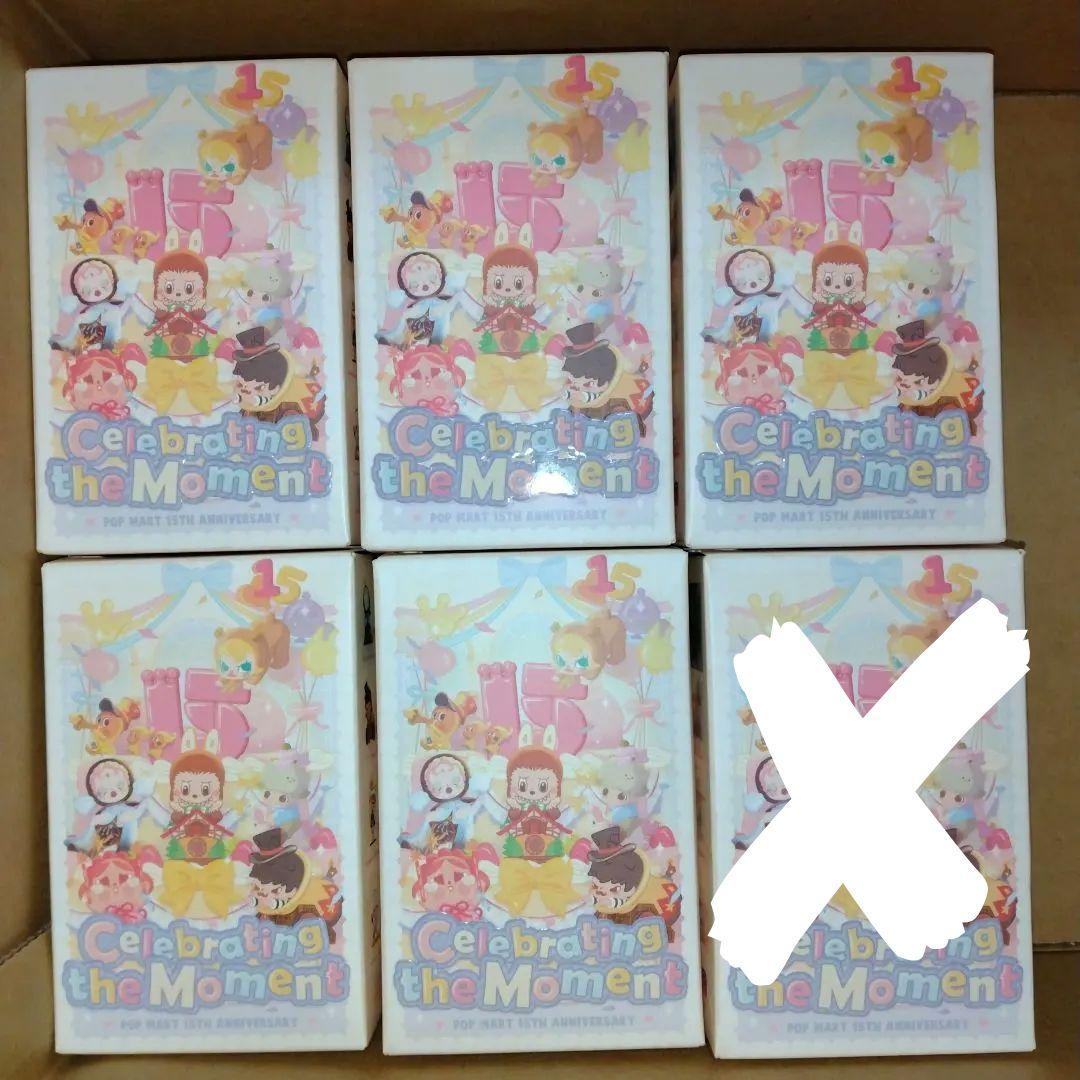 POP MART 15周年記念フィギュア 6個