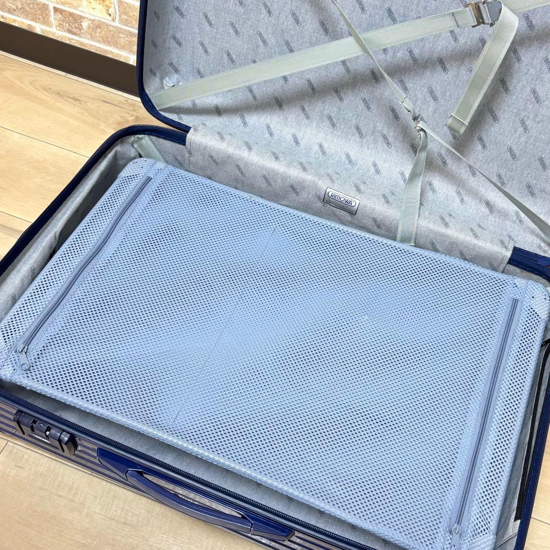 【美品】 リモワ サルサ キャリーケース スーツケース２輪 60L ネイビー