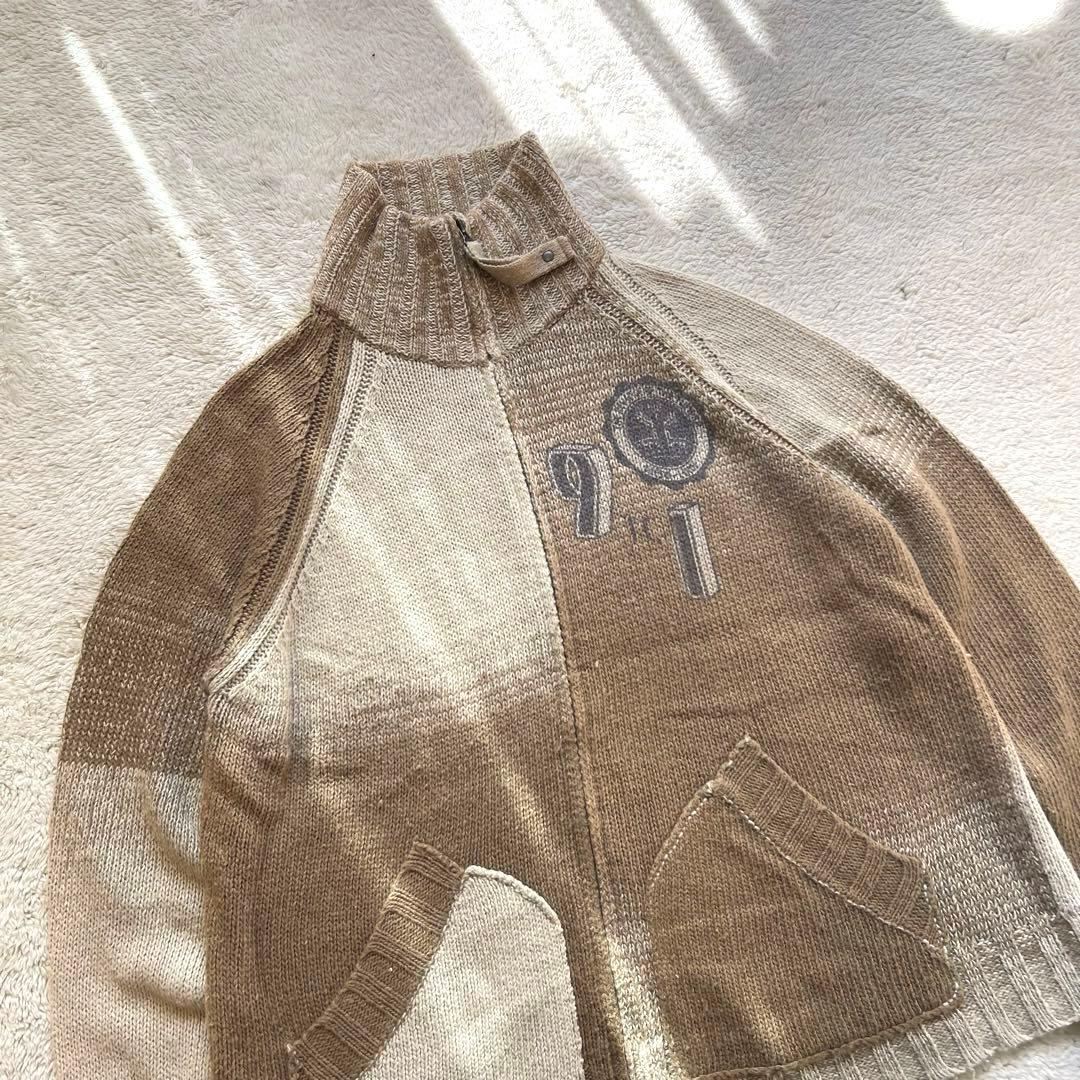 90s vintage DIESEL アーカイブ　ドライバーズニット ジャケット