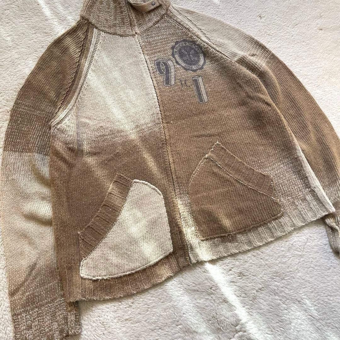 90s vintage DIESEL アーカイブ　ドライバーズニット ジャケット