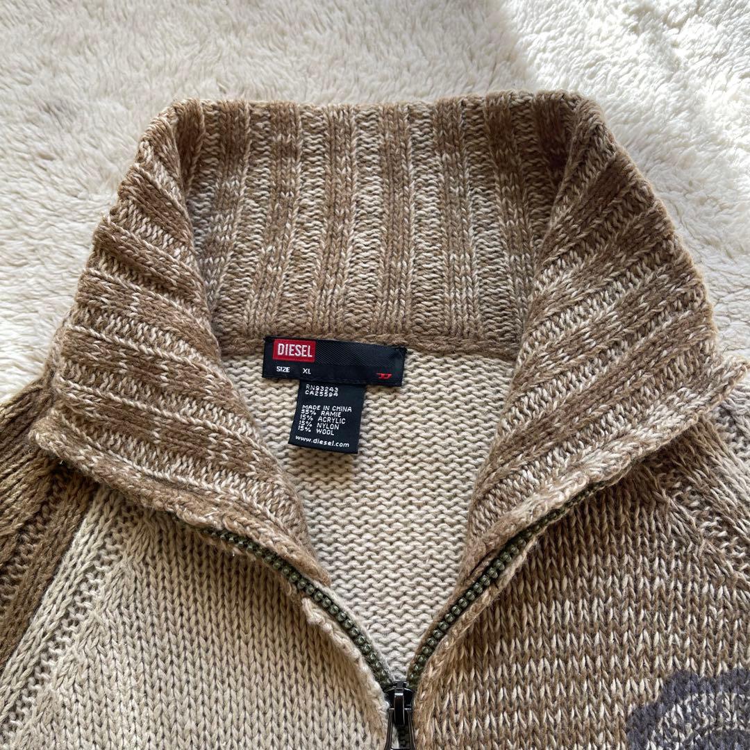 90s vintage DIESEL アーカイブ　ドライバーズニット ジャケット