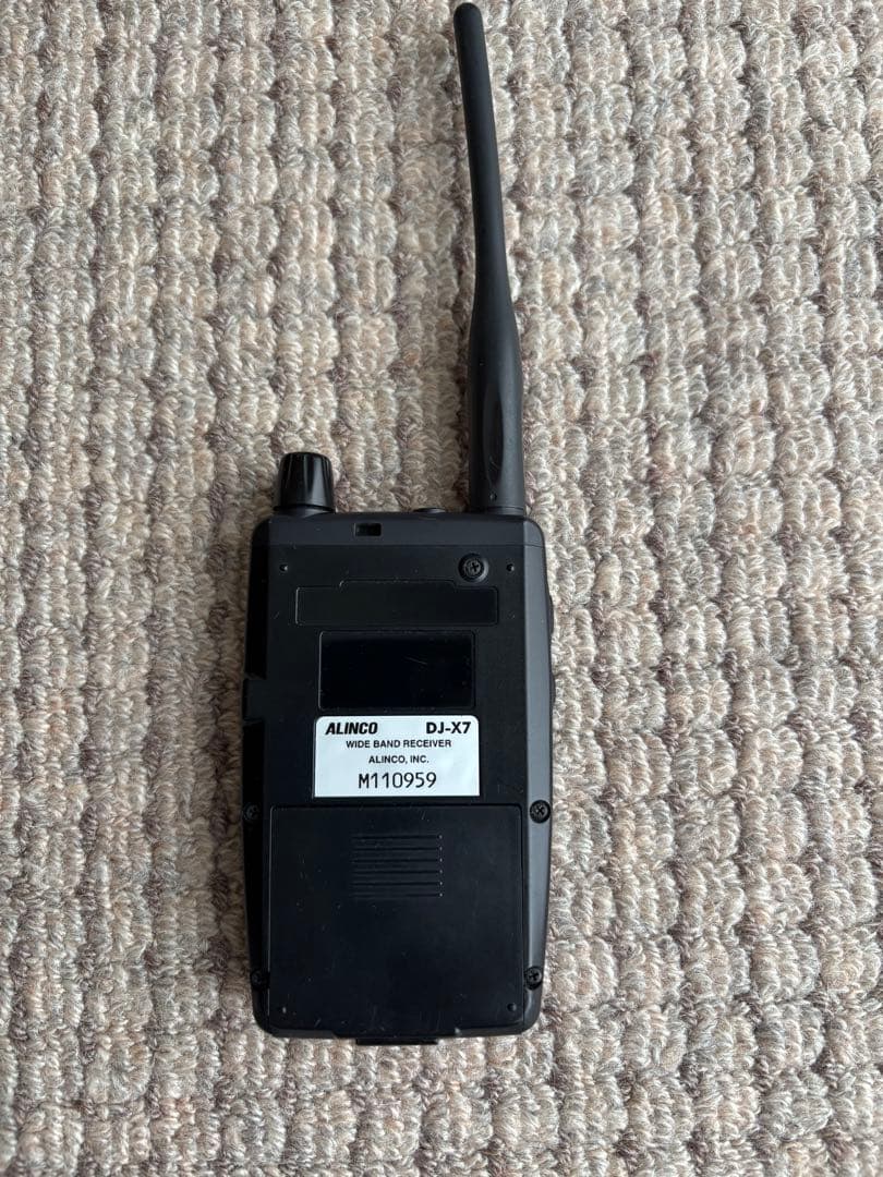 【アルインコ】ALINCO DJ-X7 超薄型広帯域受信機