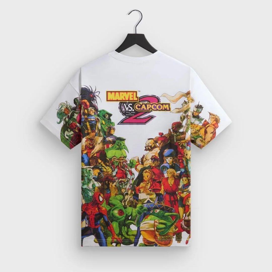 新品未使用 XL kith marvel capcon マーベル　カプコン