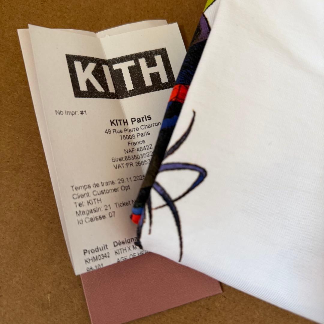 新品未使用 XL kith marvel capcon マーベル　カプコン