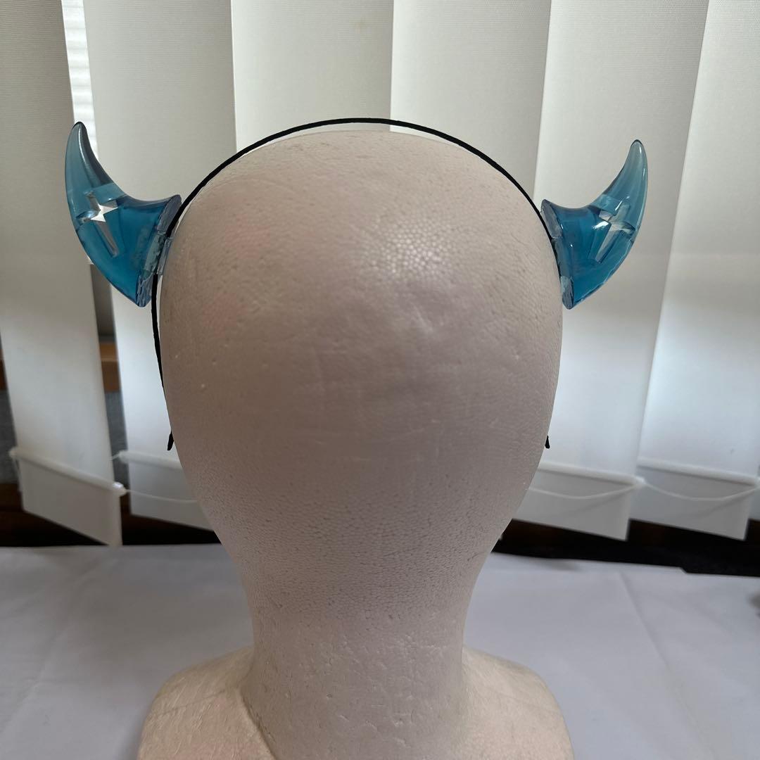 ⭐︎新品未使用⭐︎リリコラム ツノカチュ 透明ブルー