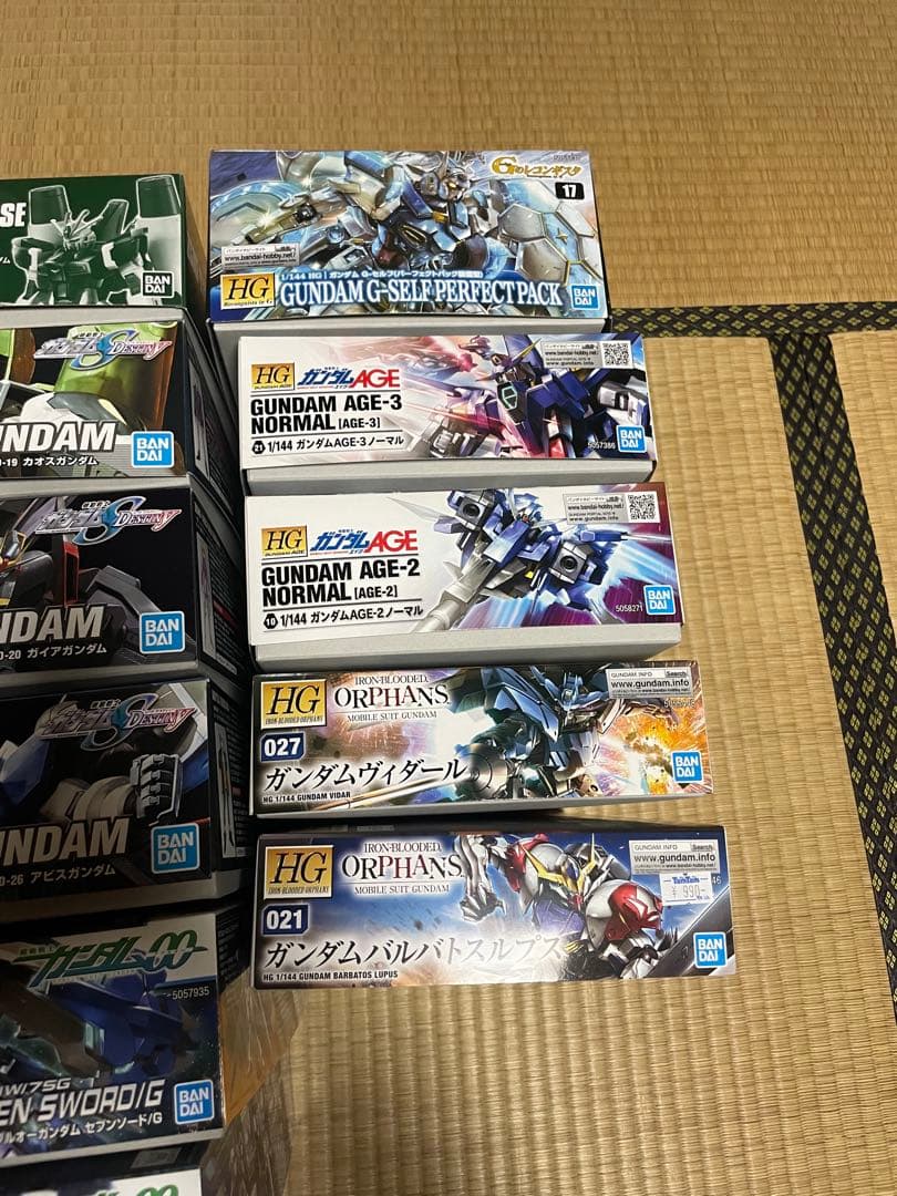 HGガンプラセット 17種まとめ売り