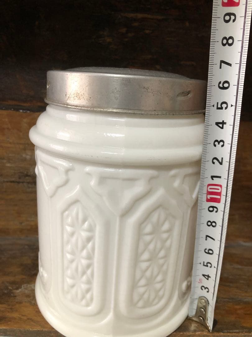 ガラス瓶　レトロ　クリーム瓶