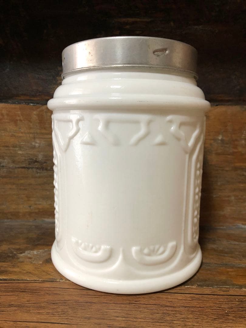 ガラス瓶　レトロ　クリーム瓶