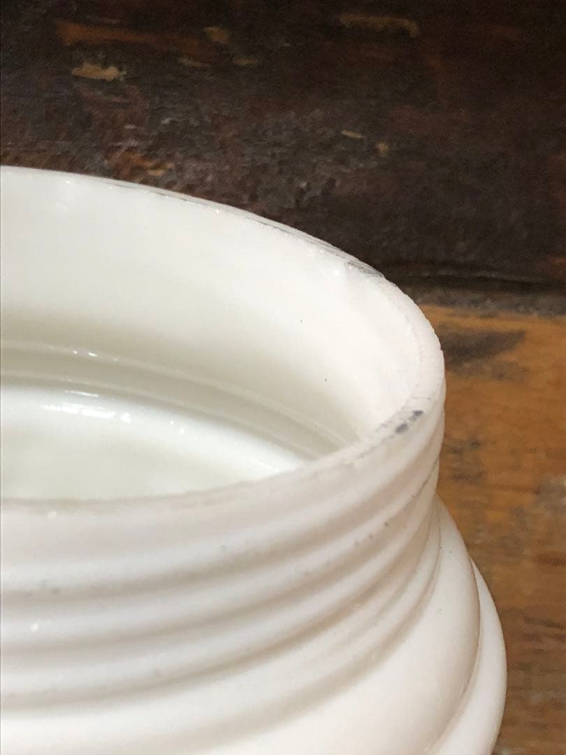 ガラス瓶　レトロ　クリーム瓶