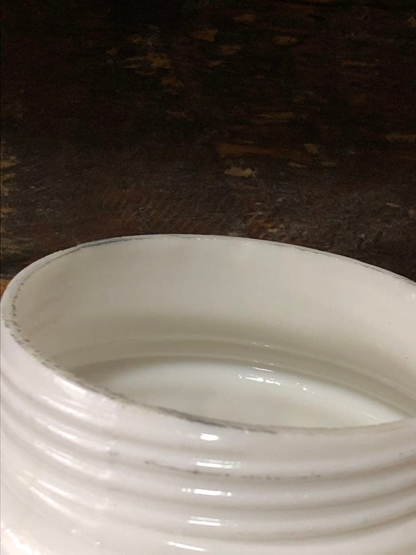 ガラス瓶　レトロ　クリーム瓶