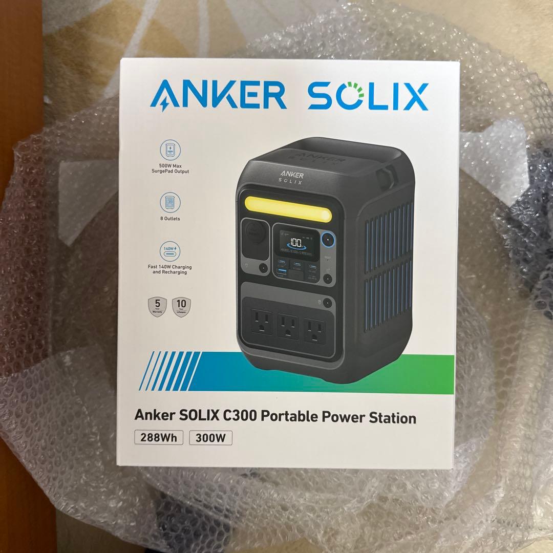 発電機・ポータブル電源 Anker Solix C300 Portable Power Station