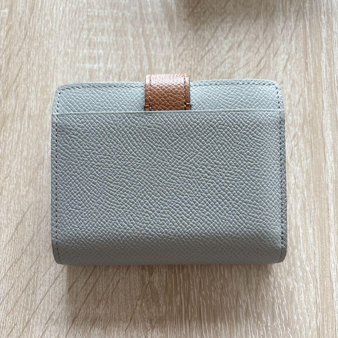 Atelier nu グレー 二つ折り財布