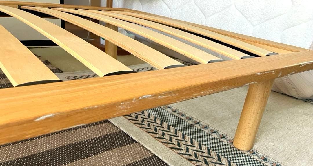 10/3までお値引き中！★無印良品/MUJI★ベッドフレー厶⭐︎シングル（オーク）