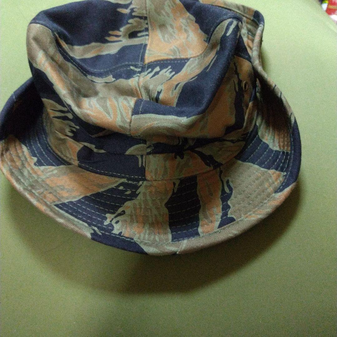 ベトナム戦争☆タイガーストライプ☆ カウボーイ ハット(XL)☆ラスト①