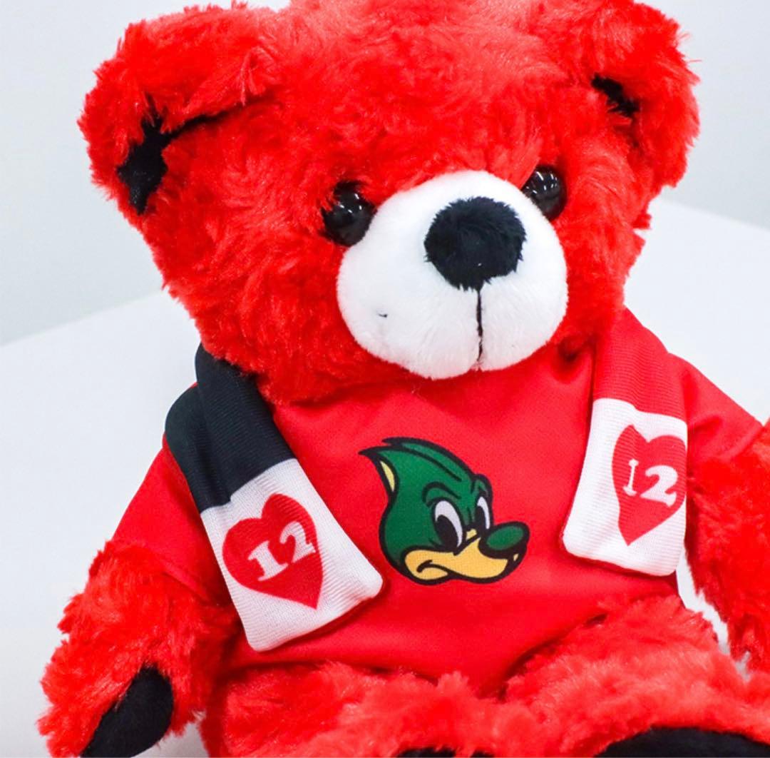【新品】浦和レッズ✨ぬいぐるみ 赤ベアご当地ベアくま