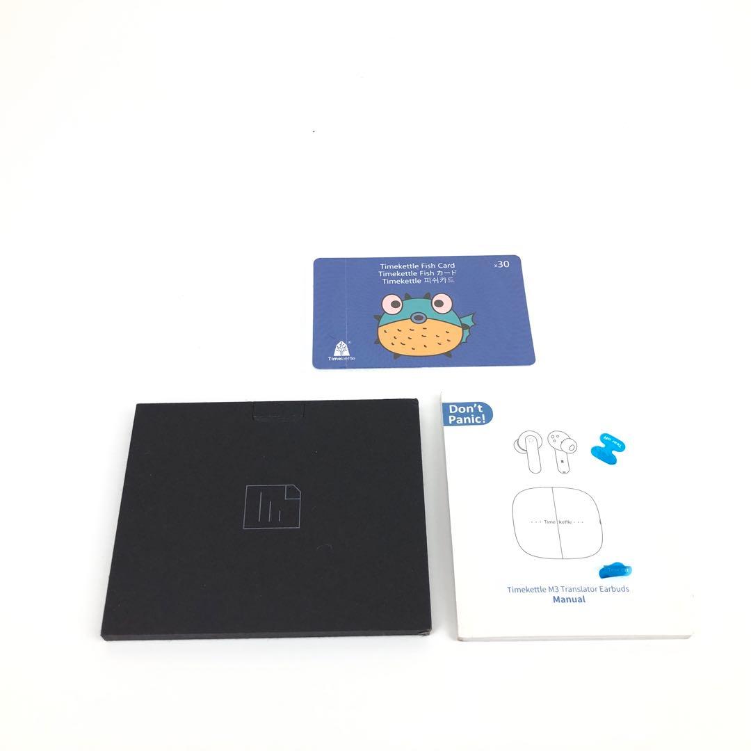 【未使用に近い】Timekettle M3 翻訳イヤホン 43言語対応