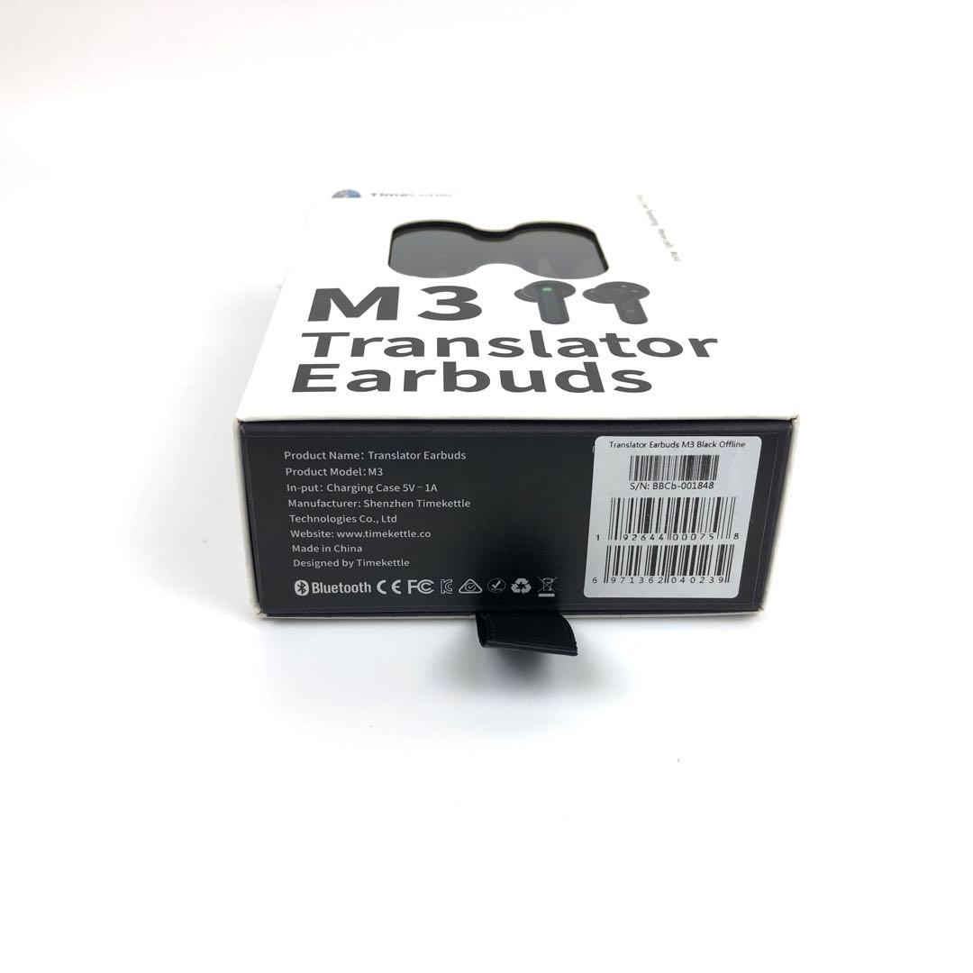 【未使用に近い】Timekettle M3 翻訳イヤホン 43言語対応