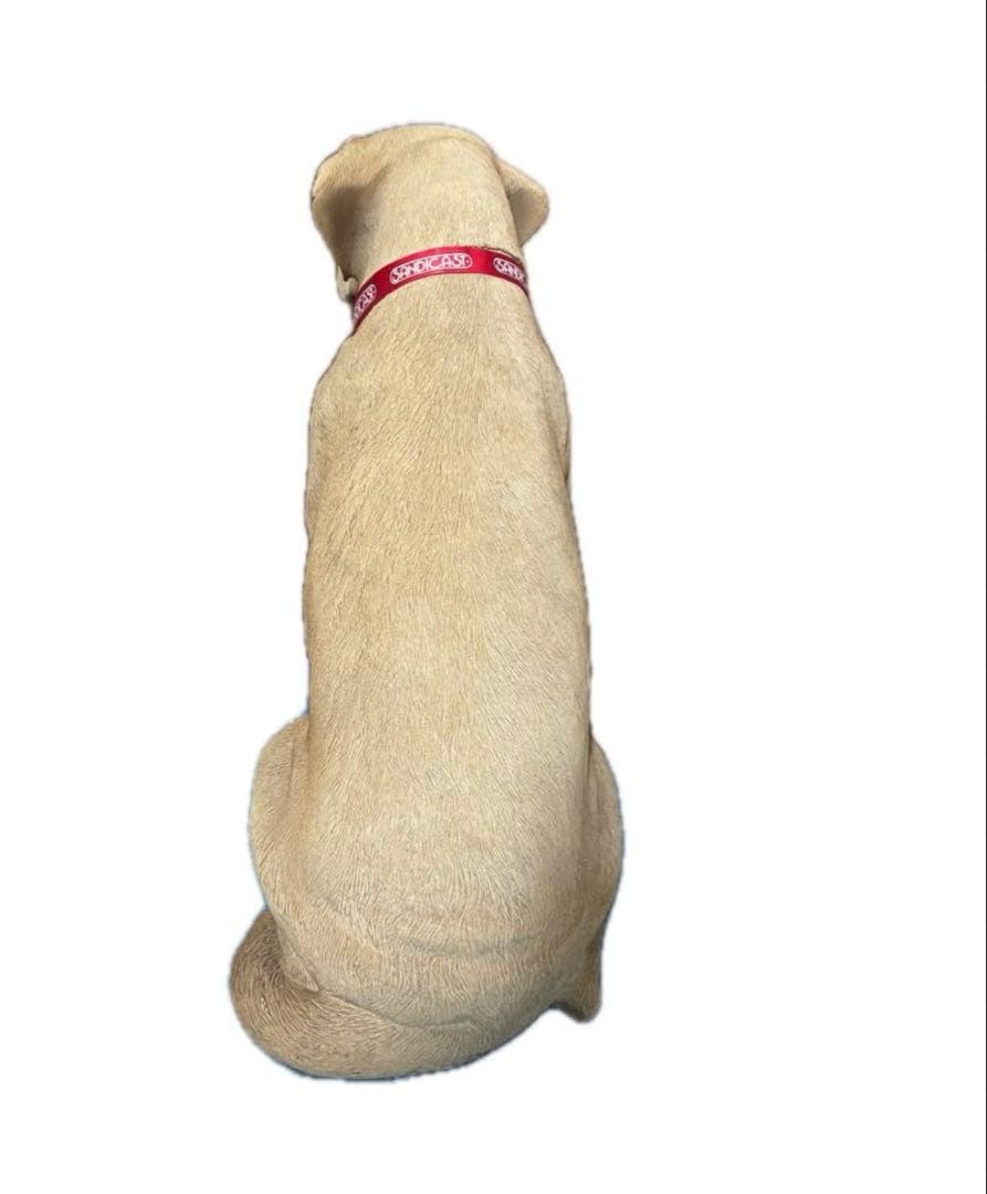 サンディキャスト　ラブラドールレトリバー　犬　置物　オブジェ　リアルドッグ