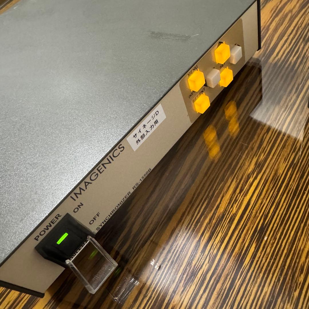IMAGENICS RS-1550B　HDCP対応 シンクロナイザー ②